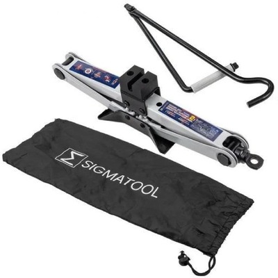 PODNOŚNIK TRAPEZOWY SAMOCHODOWY LEWAREK 2T z GUMĄ