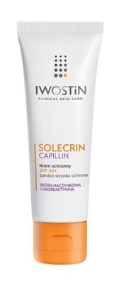 IWOSTIN SOLECRIN CAPILLIN Krem ochronny SPF 50, 50 ml