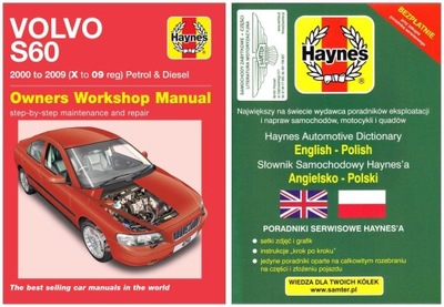 VOLVO S60 (2000-2009) MANUAL REPAIR HAYNES +GRATIS 24H  