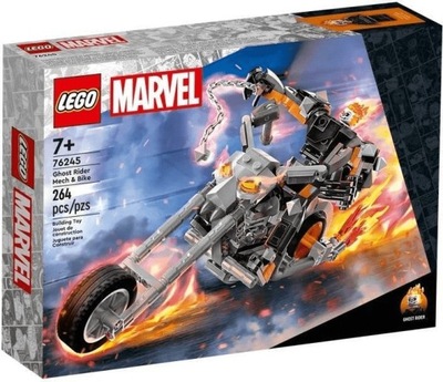 LEGO Upiorny Jeździec mech i motor 76245