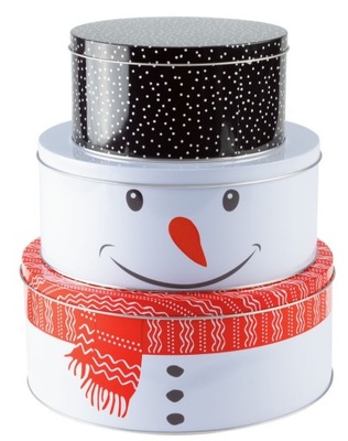 Zestaw pojemników Bałwanek