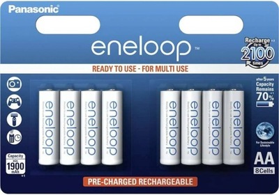 Akumulatory Panasonic eneloop 1900 mAh