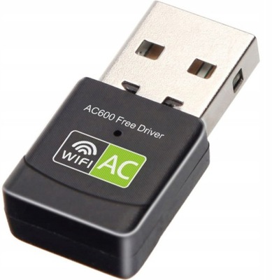 Karta Sieciowa WI-FI Adapter WIFI USB 600Mbps 5G