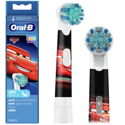 KOŃCÓWKA ORAL-B STAGES POWER KIDS AUTA SAMOLOTY DLA DZIECI