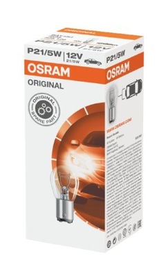 ЛАМПОЧКА OSRAM P21/5W ORIGINAL 12V 1 ШТУКА