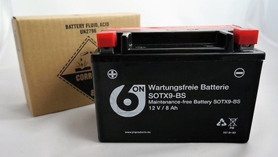 BATERÍA BEZOBSLUGOWY SIX-ON YTX9-BS (WP9-BS)  