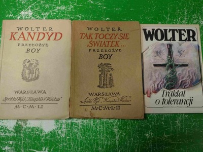 Wolter Kolekcja 3 książek