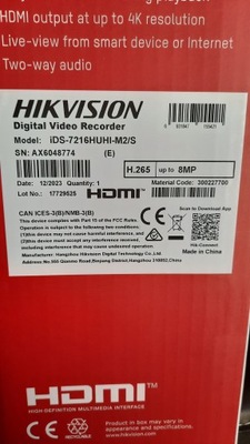 Rejestrator Hikvision iDS-7216HUHI-M2/S(E)
