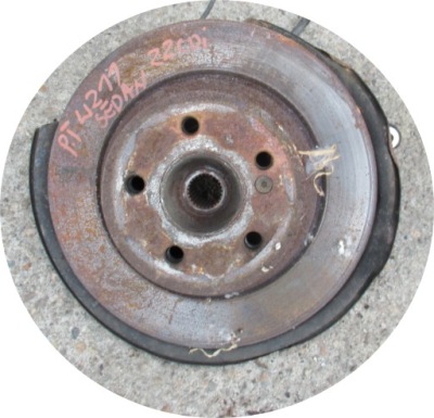 Mercedes w211 2.2cdi поворотний кулак права задня задня фото №1