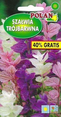 Szałwia Trójbarwna Mix 0,7g POLAN