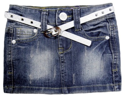 MINI spódniczka jeansowa 807 NAOMI 98/104 stretch
