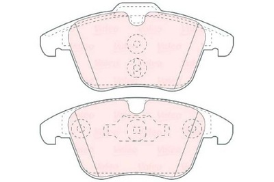VALEO КОЛОДКИ ГАЛЬМІВНІ VALEO 425403 425424 1610103