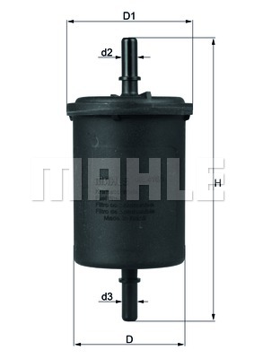 ФІЛЬТР ПАЛИВА KNECHT KL 416/1 KL4161