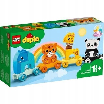 LEGO DUPLO POCIĄG ZE ZWIERZĄTKAMI DLA NAJMŁODSZYCH