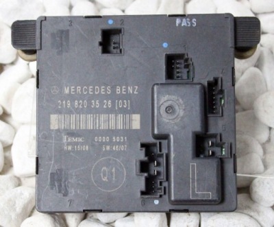 Mercedes w219 cls модуль двері лівий задній 2198203526 фото №1