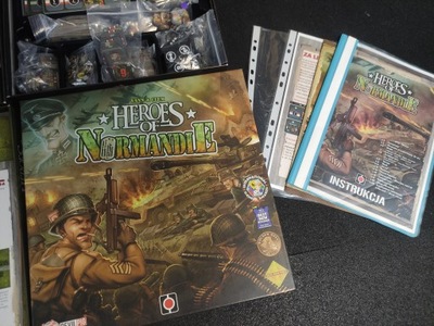 Heroes of Normandie zestaw z dodatkami Us Army German Box