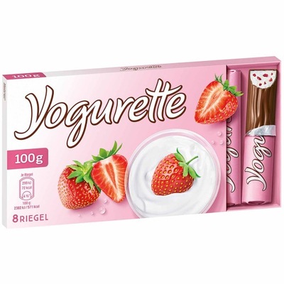 Batoniki Kinder Yogurette 8 sztuk