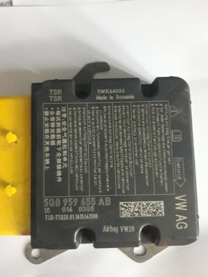 A3 8v golf vii модуль датчик подушка безопасности 5q0959655ab фото №1