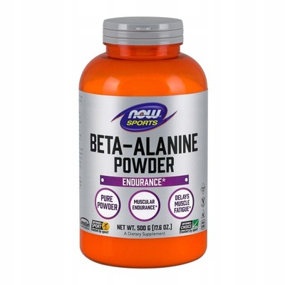 NOW Foods Beta Alanina 2000 mg 500g