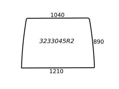 SZYBA PRZEDNIA CASE 3233045R2