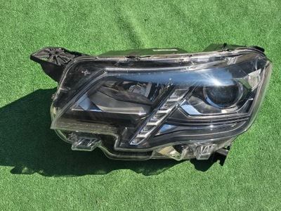 Peugeot rifter лінза+ led лампа передня фото №1