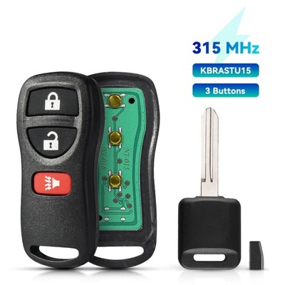 KBRASTU15 315MHZ ID46 CHIP ZDALNY KEYS AUTO FOR NISSAN ARMAD~8010  