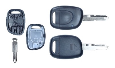 Корпус ключа автомобильный renault clio / espace / kangoo / laguna / twi фото №1