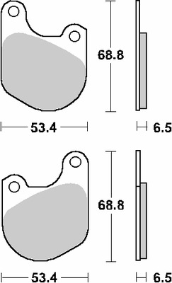 SBS SALE PADS BRAKE KH71 STREET CERAMIC COLOR BLACK FITS DO: - milautoparts-fr.ukrlive.com