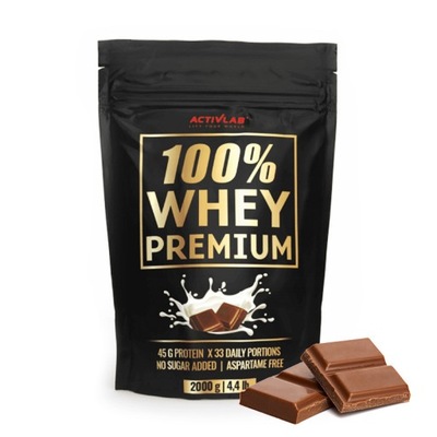 Activlab Whey Premium białko czekoladowe 2kg