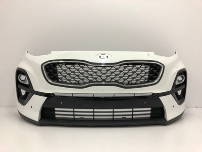 Kia sportage iv lift 2018- бампер передний фото №1