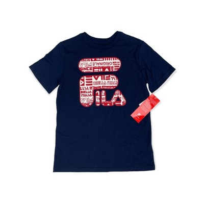 Koszulka t-shirt chłopiec logo FILA S 8 lat