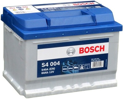 BATERÍA BOSCH S4 60AH 540A 60 AH  