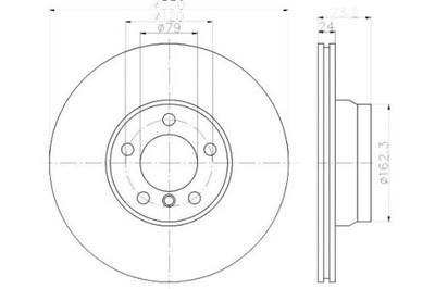 TEXTAR DISCOS DE FRENADO 2 PIEZAS BMW PARTE DELANTERA F30 F31 320  