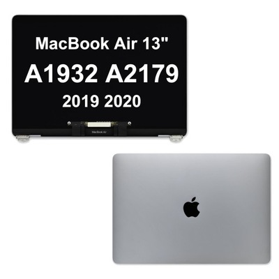 MATRYCA EKRAN Skrzydło Apple MacBook Air 13" A2179 A1932 Space Gray Komplet