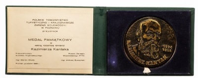 MEDAL 100 ROCZNICA ŚMIERCI KAZIMIERZA KANTAKA