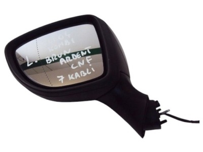 Дзеркало ліва renault clio iv 7 pin tecnf фото №1