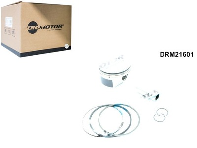 Поршень kpl vag 1.4 dr.motor automotive фото №1