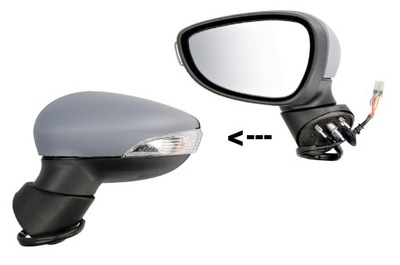 MIRROR ELECTRICAL HEATED LEFT FORD FIESTA 08- - milautoparts-fr.ukrlive.com