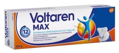 Voltaren Max 23,2mg/g Żel 100g