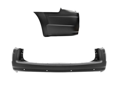 Chrysler town & country 2008-2011 бампер задняя 68041471ab фото №1