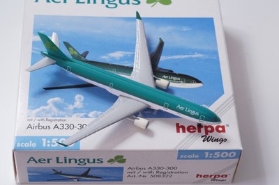 HERPA Airbus A330-300 Aer Lingus skala 1:500