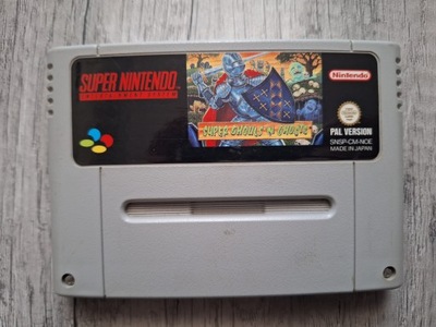 SUPER GHOULS N GHOSTS NINTENDO SNES