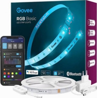 Govee H615A LED Strip Light 5m Taśma LED Wi-Fi, RGB