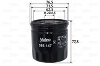 VALEO FILTRO ACEITES FORD TRANSIT 06-/13-/CUSTOM 12-  