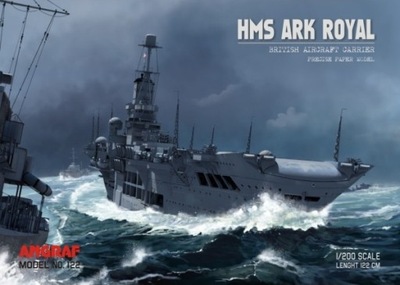 1:200 Lotniskowiec HMS Ark Royal ANGRAF 122
