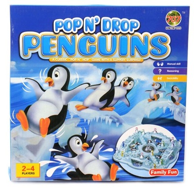 Gra Pingwinki - Lodowy Chińczyk