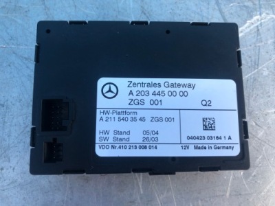 Mercedes w203 модуль блок управления шлюз a2034450000 фото №1