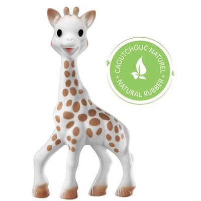 Gryzak ortodontyczny Sophie la Girafe Vulli kauczuk ząbkowanie