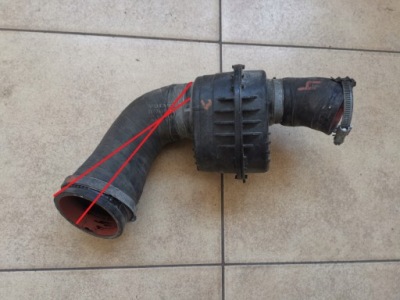 Volvo xc60 s80 v70 wąż шланг повітря резонатор фото №1