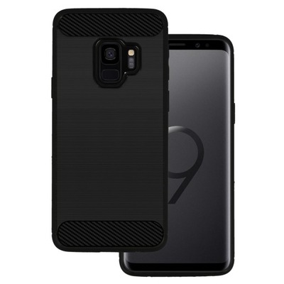 Back Case CARBON do SAMSUNG GALAXY S9 Czarny